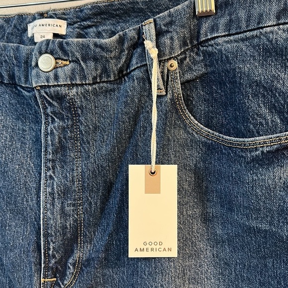 NWT Good American Good Classic Jeans Size 24 - Picture 4 of 10